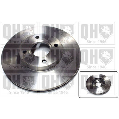 QUINTON HAZELL Disque de Frein BDC6039 (lot de 2)