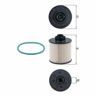 MAHLE Filtre à Carburant KX 420D