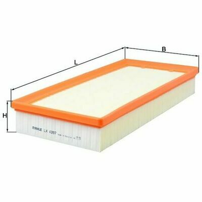 MAHLE Filtre à air LX 4397