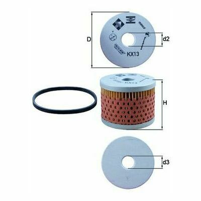 KNECHT Filtre à Carburant KX 13D