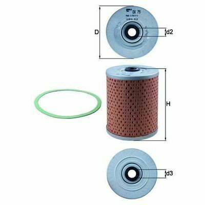KNECHT Filtre à Huile OX 79D
