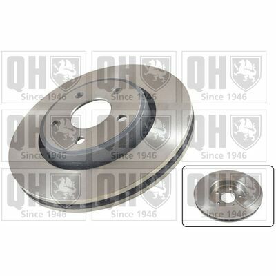 QUINTON HAZELL Disque de Frein BDC5621 (lot de 2)