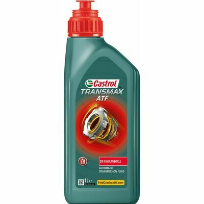 Castrol Transmax ATF DX III Multivehicle Huile de Transmission 1 L – Réf. 15F176