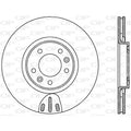 OPEN PARTS COATED Disque de Frein BDR2380.20 (lot de 2)