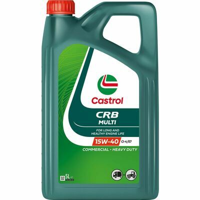 Castrol CRB Multi 15W-40 CI-4/E7 Huile Moteur 5 L – Réf. 15F43B