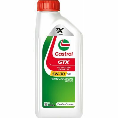 Castrol GTX 5W-30 A5/B5 Huile Moteur 1 L – Réf. 15F6F1