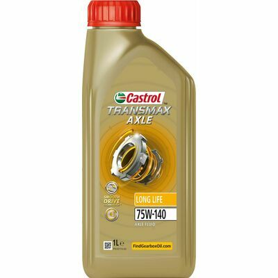 Castrol Transmax Axle Long Life 75W-140 Huile de Transmission 1 L – Réf. 15F152
