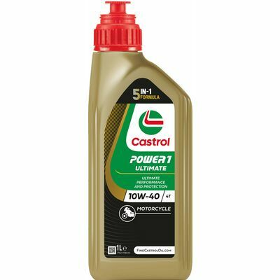 Castrol POWER1 ULTIMATE 4T 10W-40 Huile Moteur 1 L