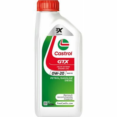 Castrol GTX 0W-20 RN 17 FE Huile Moteur 1 L