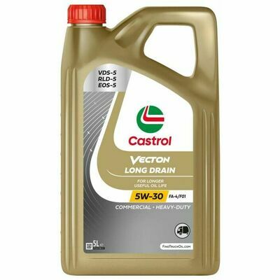 Castrol VECTON Long Drain 5W-30 FA-4/F01 Huile Moteur 5 L