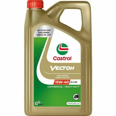 Castrol Vecton 15W-40 CK-4/E9 Huile Moteur 5 L