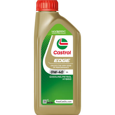 Castrol EDGE 0W-40 LL Huile Moteur 1 L