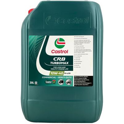 Castrol CRB Turbomax 10W-40 CK-4/E9 Huile Moteur 20 L