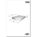 MECAFILTER Filtre, Air de l'Habitacle ELR7295