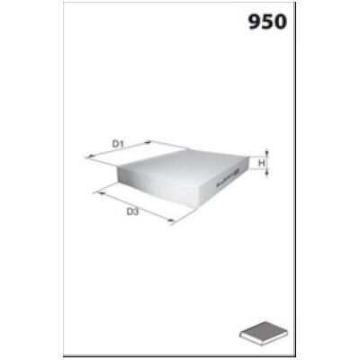 MECAFILTER Filtre, Air de l'Habitacle ELR7295