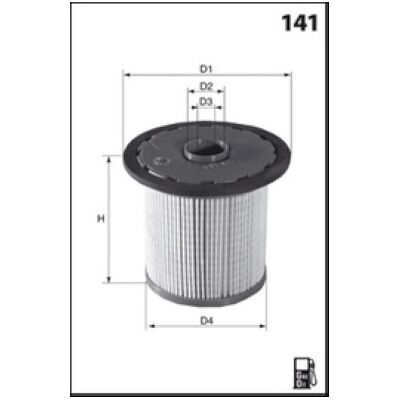 MECAFILTER Filtre à Carburant ELG5435