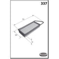 MECAFILTER Filtre à air ELP3734