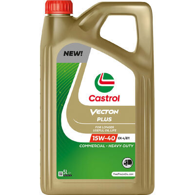 Castrol VECTON Plus 15W-40 CK-4/E11 Huile Moteur 5 L