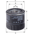 HENGST FILTER Filtre à Huile H10W07