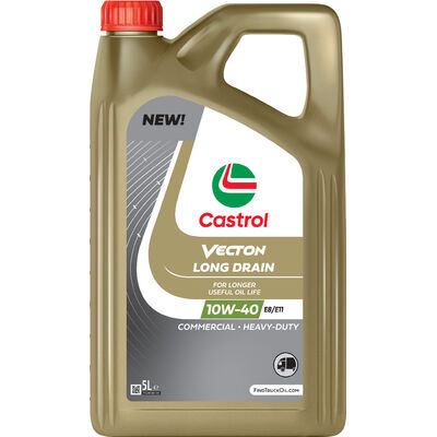 Castrol Vecton Long Drain 10W-40 E8/E11 Huile Moteur 5 L
