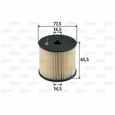 VALEO Filtre à Carburant 587903