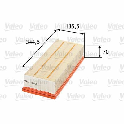 VALEO Filtre à air 585001