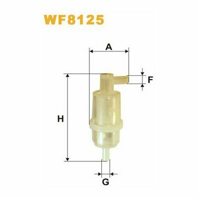 WIX FILTERS Filtre à Carburant WF8125