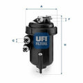 UFI Filtre à Carburant 55.127.00