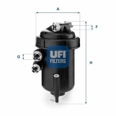 UFI Filtre à Carburant 55.127.00