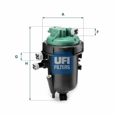 UFI Filtre à Carburant 55.178.00