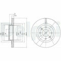 DELPHI Disque de Frein BG2283 (lot de 2)